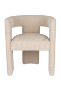 Beige Woven Design Dining Chair | Medina