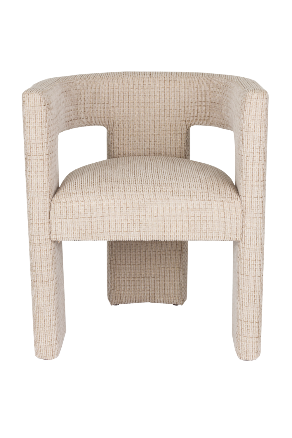 Beige Woven Design Dining Chair | Medina