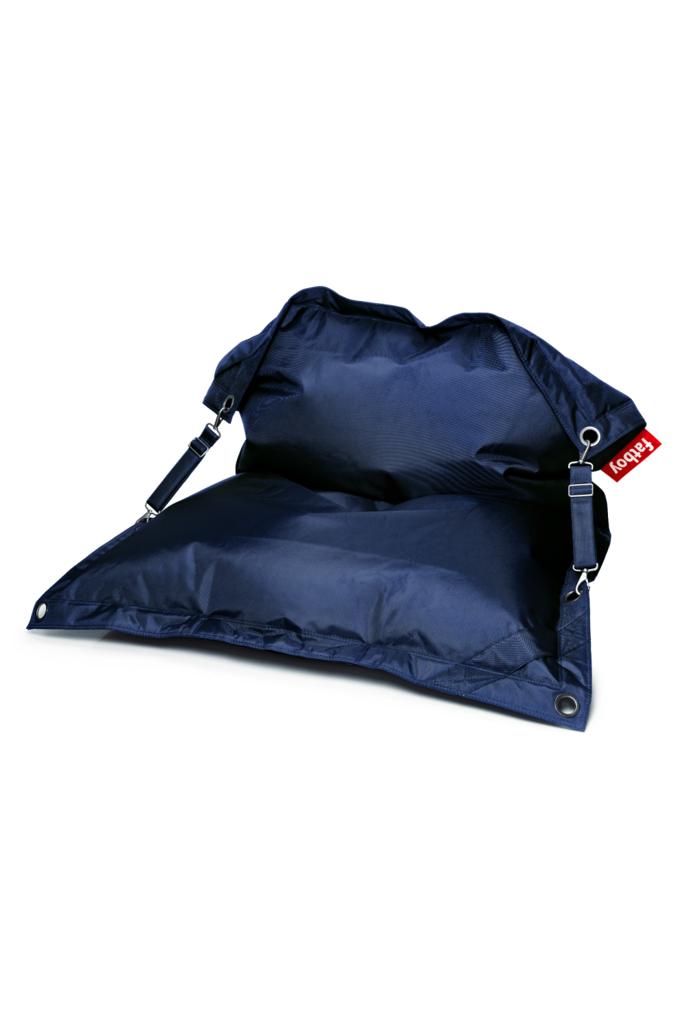 Versatile Strapped Polyester Outdoor Lounge Bean Bag with Polystyrene Fill