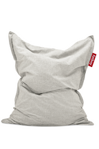 Pouf de salon multifonctionnel d'intérieur et d'extérieur en polyester avec billes de mousse de remplissage