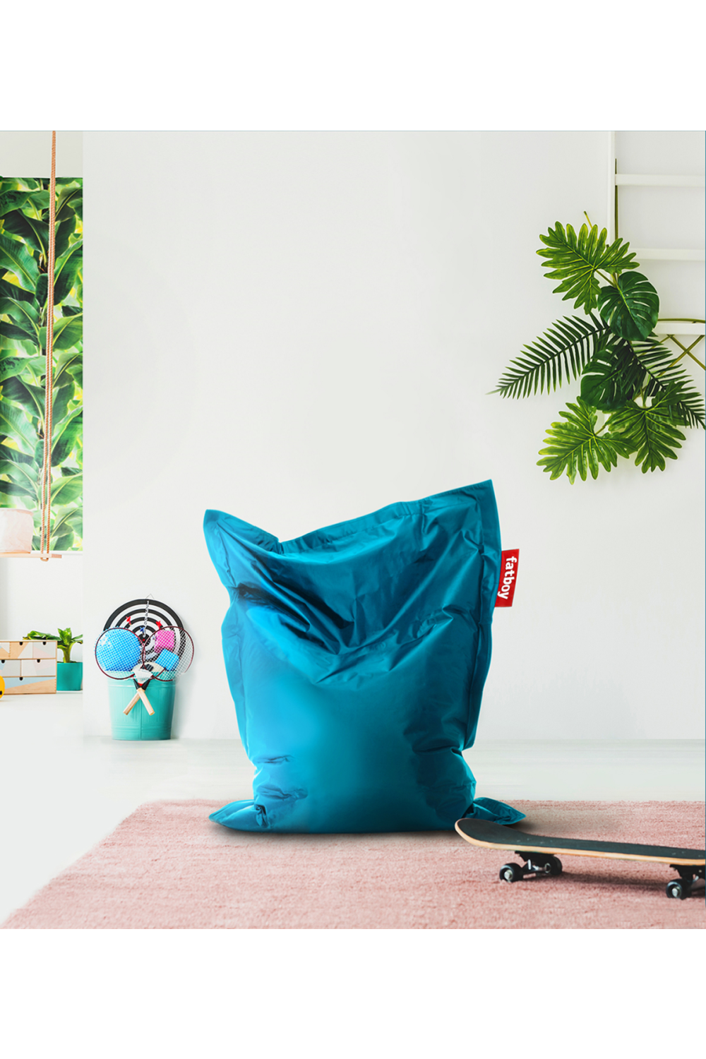 Nylon Lounge Bean Bag for Kids