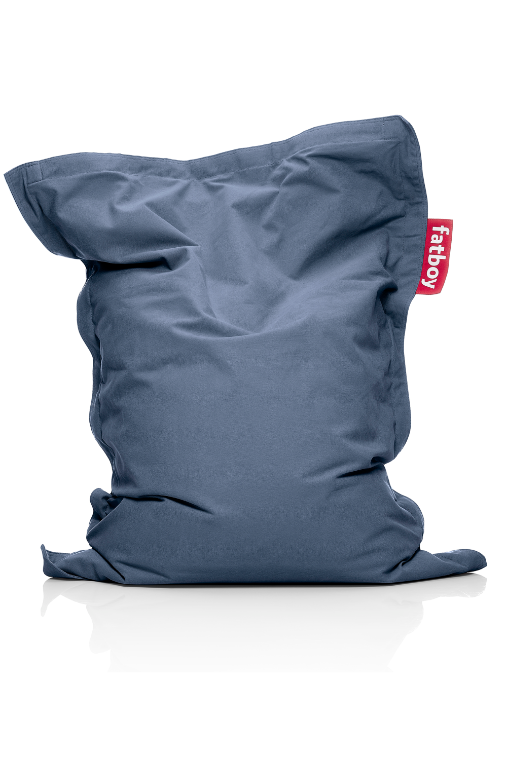Stonewashed Cotton Lounge Bean Bag for Kids