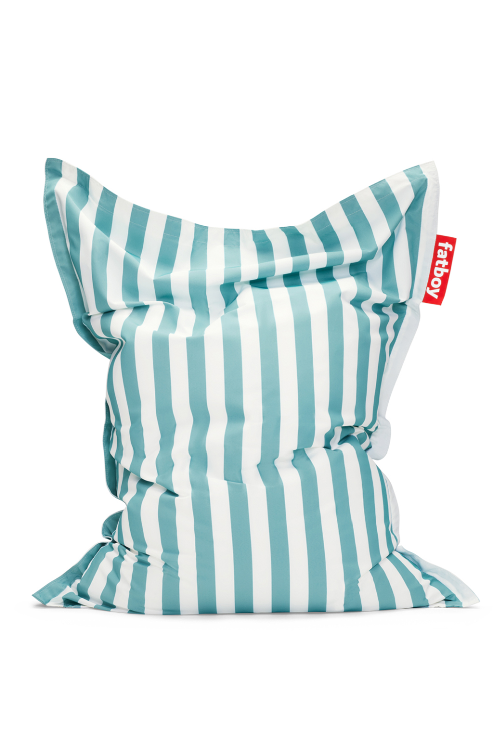 Striped Olefin Outdoor Lounge Bean Bag Chair