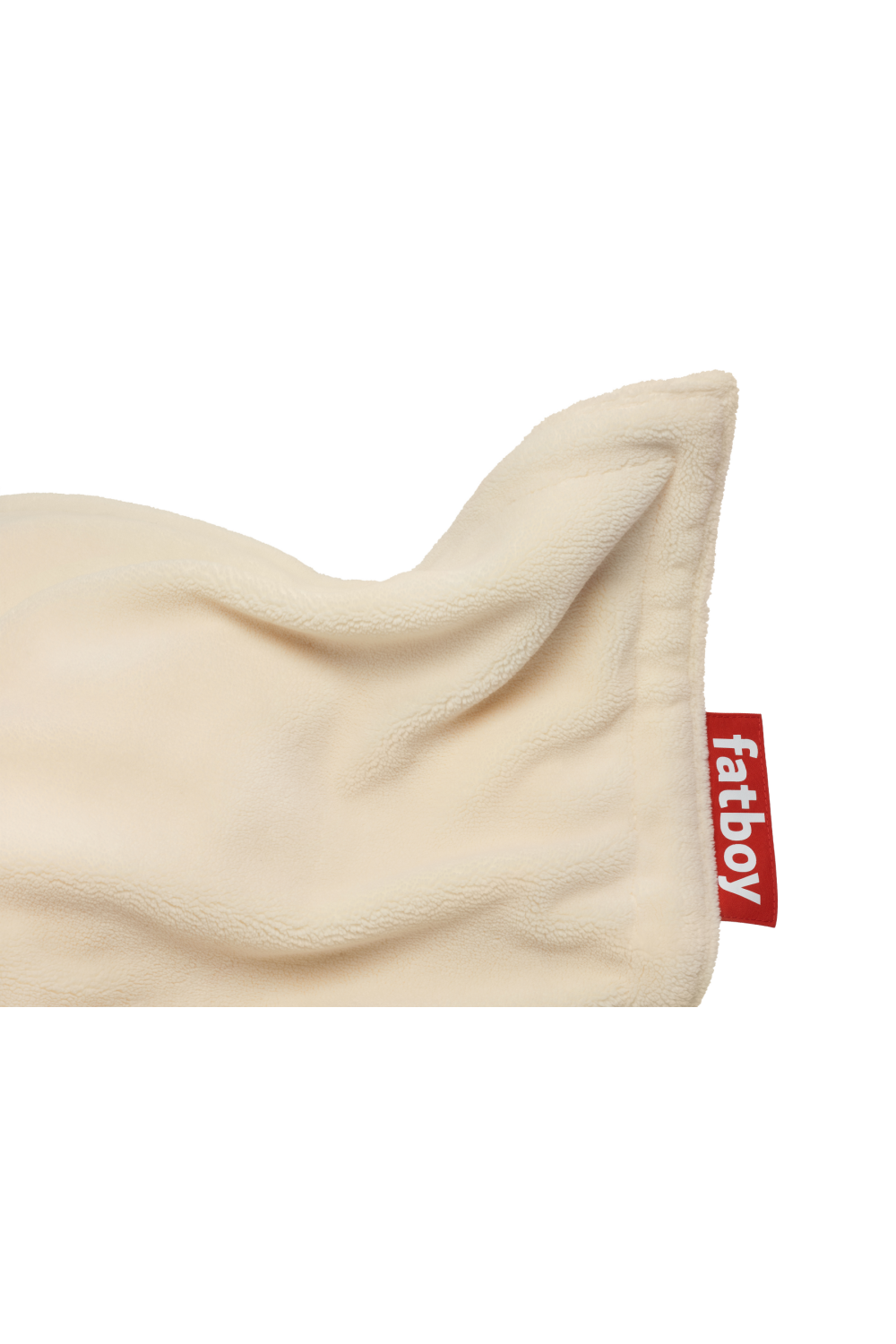 Slim Teddy Plush Indoor Lounge Bean Bag with EPS Fill
