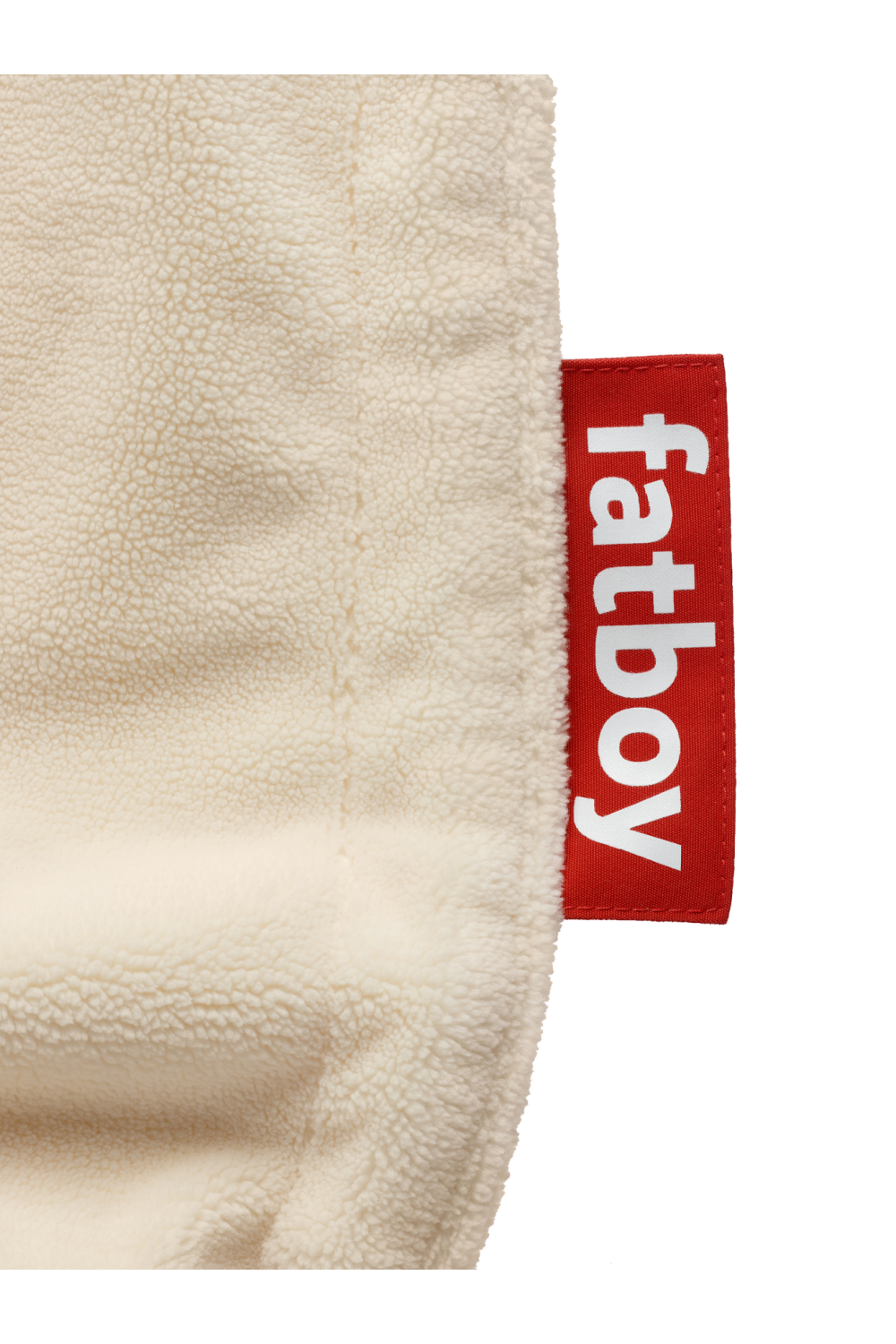Slim Teddy Plush Indoor Lounge Bean Bag with EPS Fill