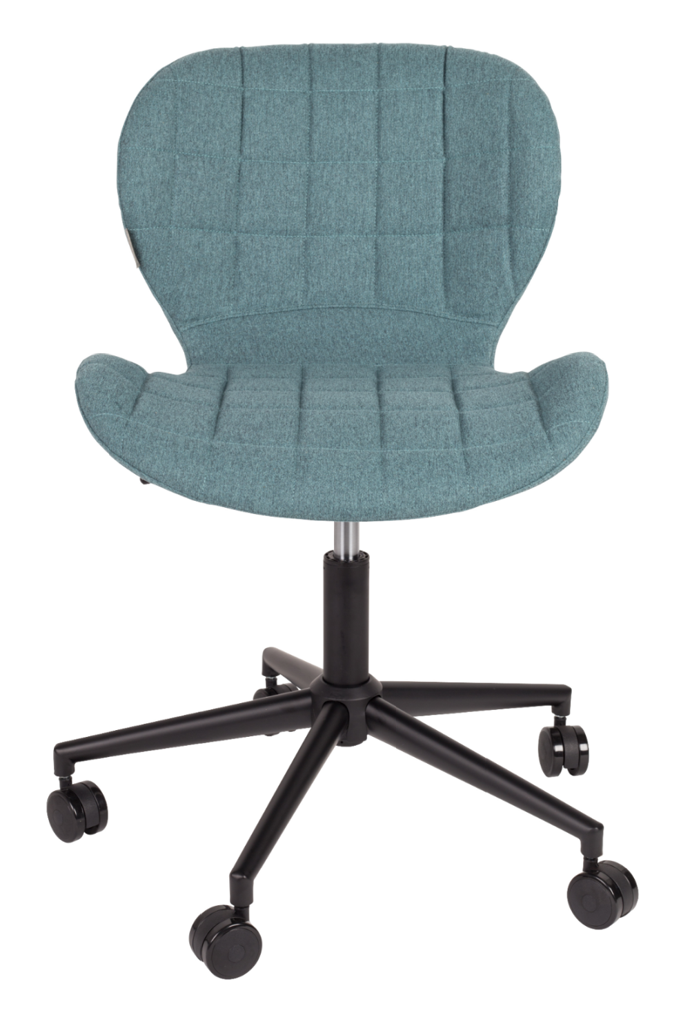 Blue Upholstered Bucket Office Chair | Zuiver OMG
