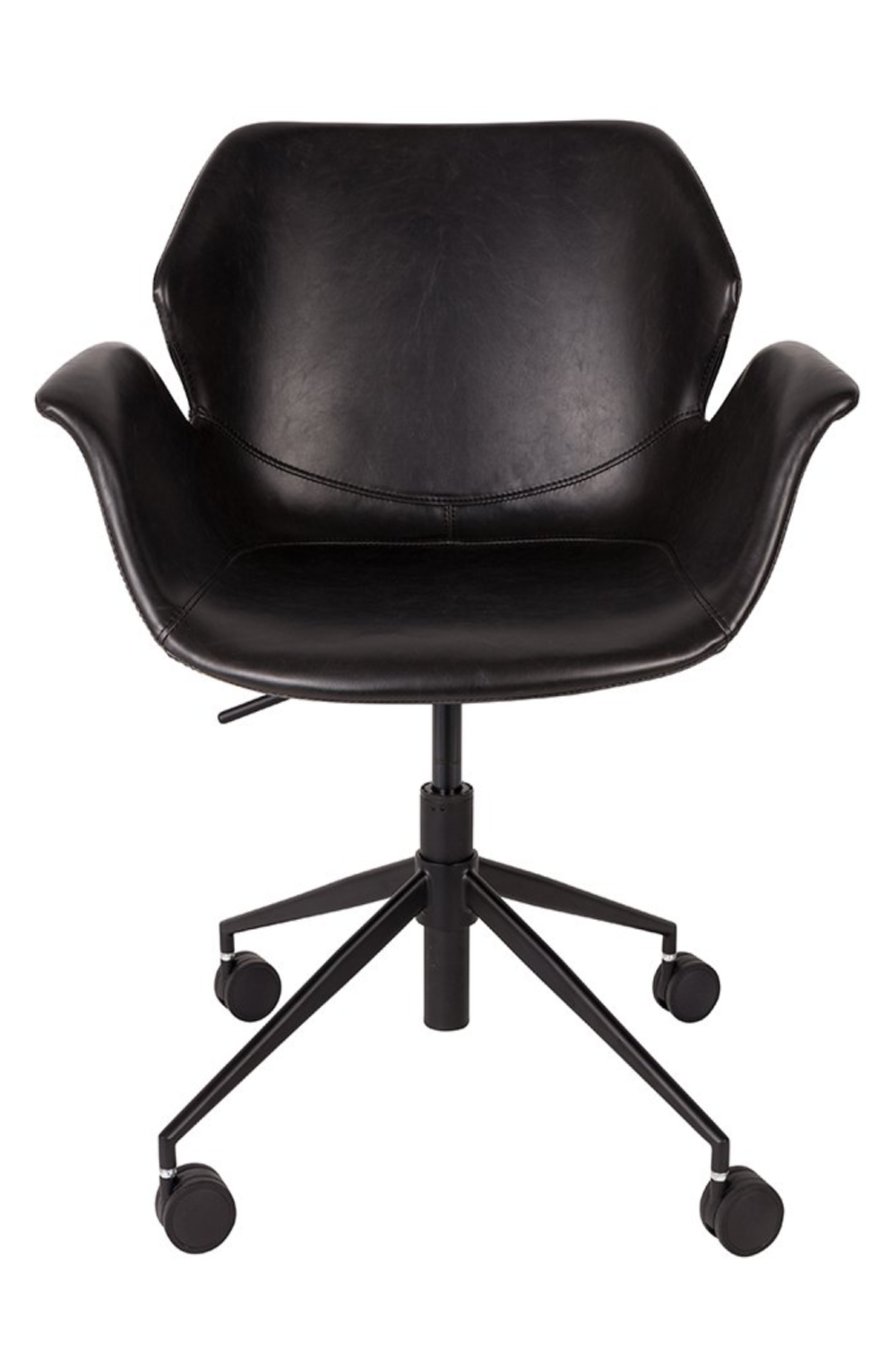 Black Leather Office Chair | Zuiver Nikki